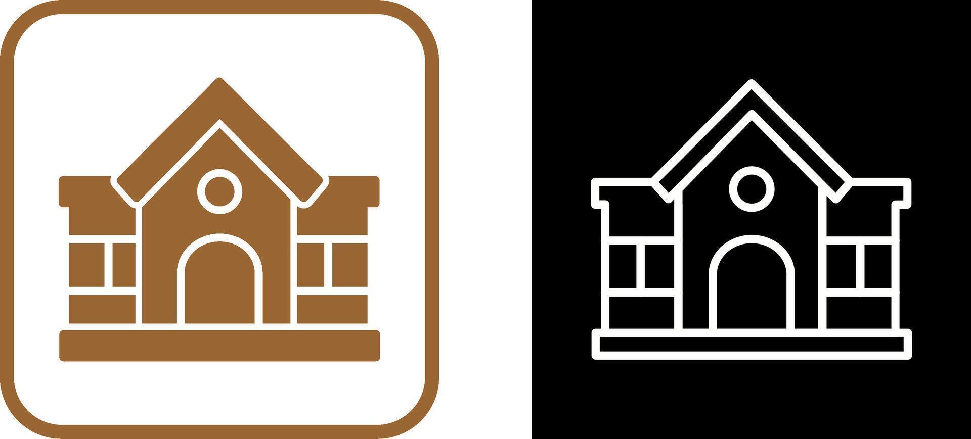 Mansion Vector Icon