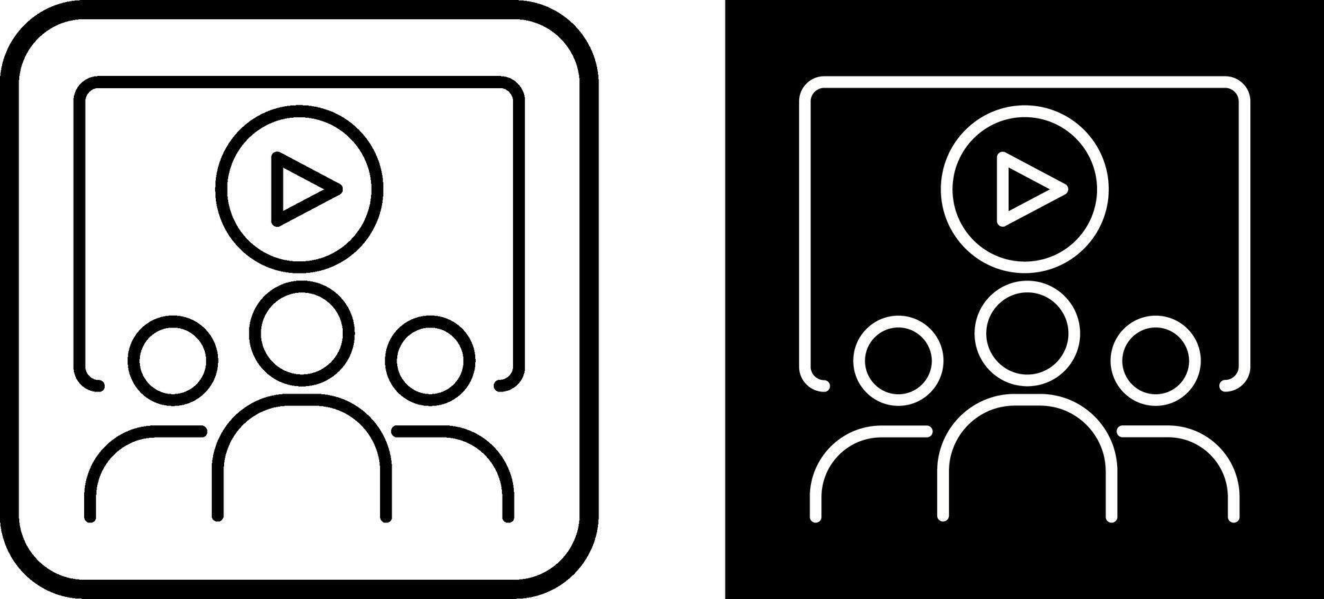 Online Course Vector Icon