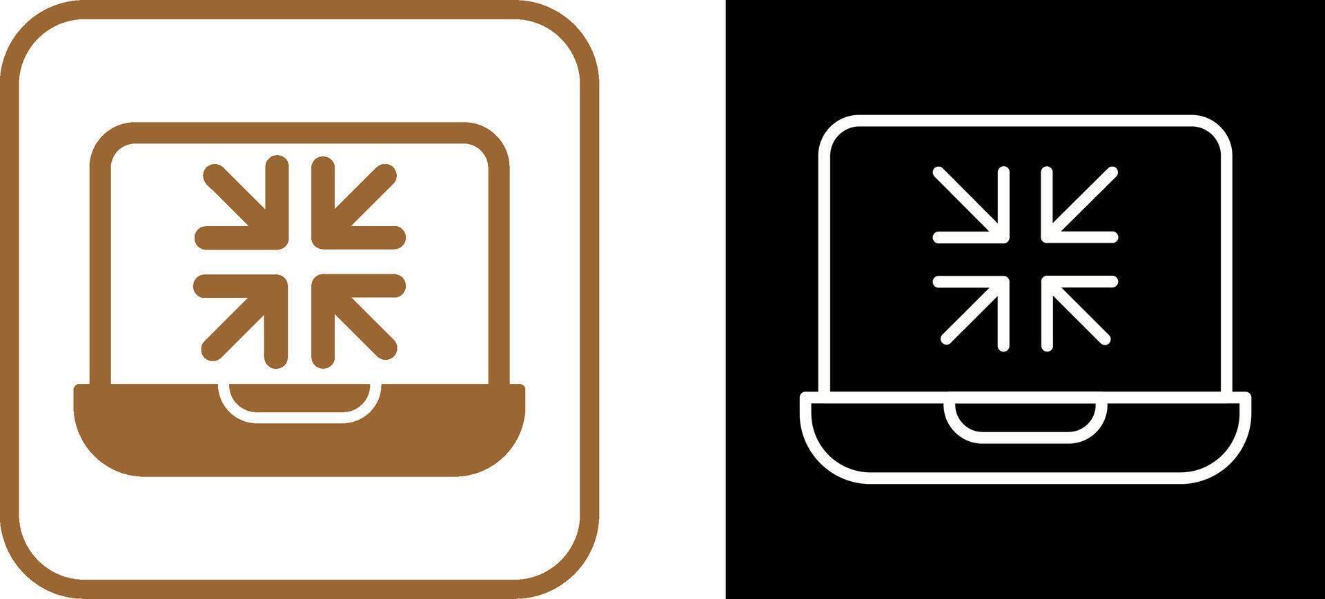 Minimize Vector Icon
