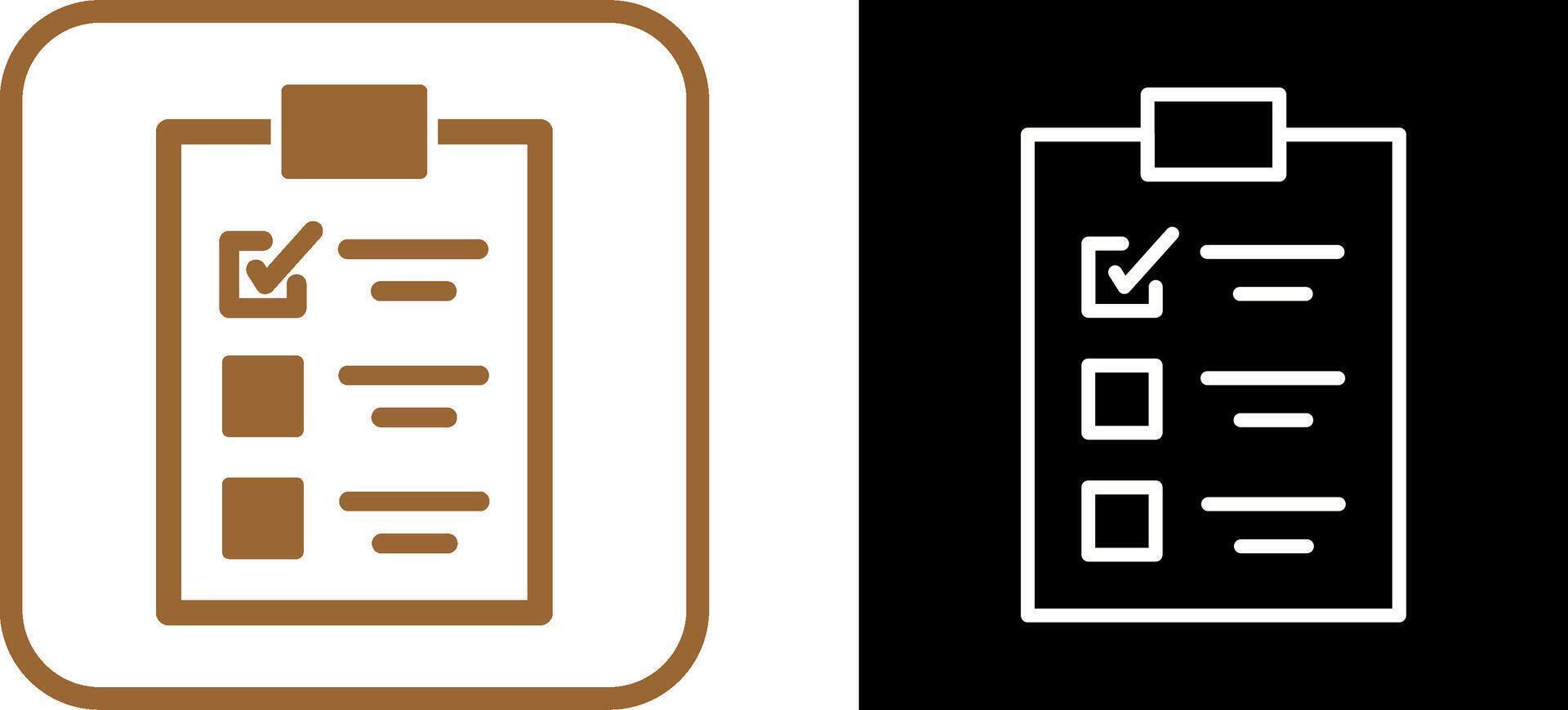 To Do List Vector Icon