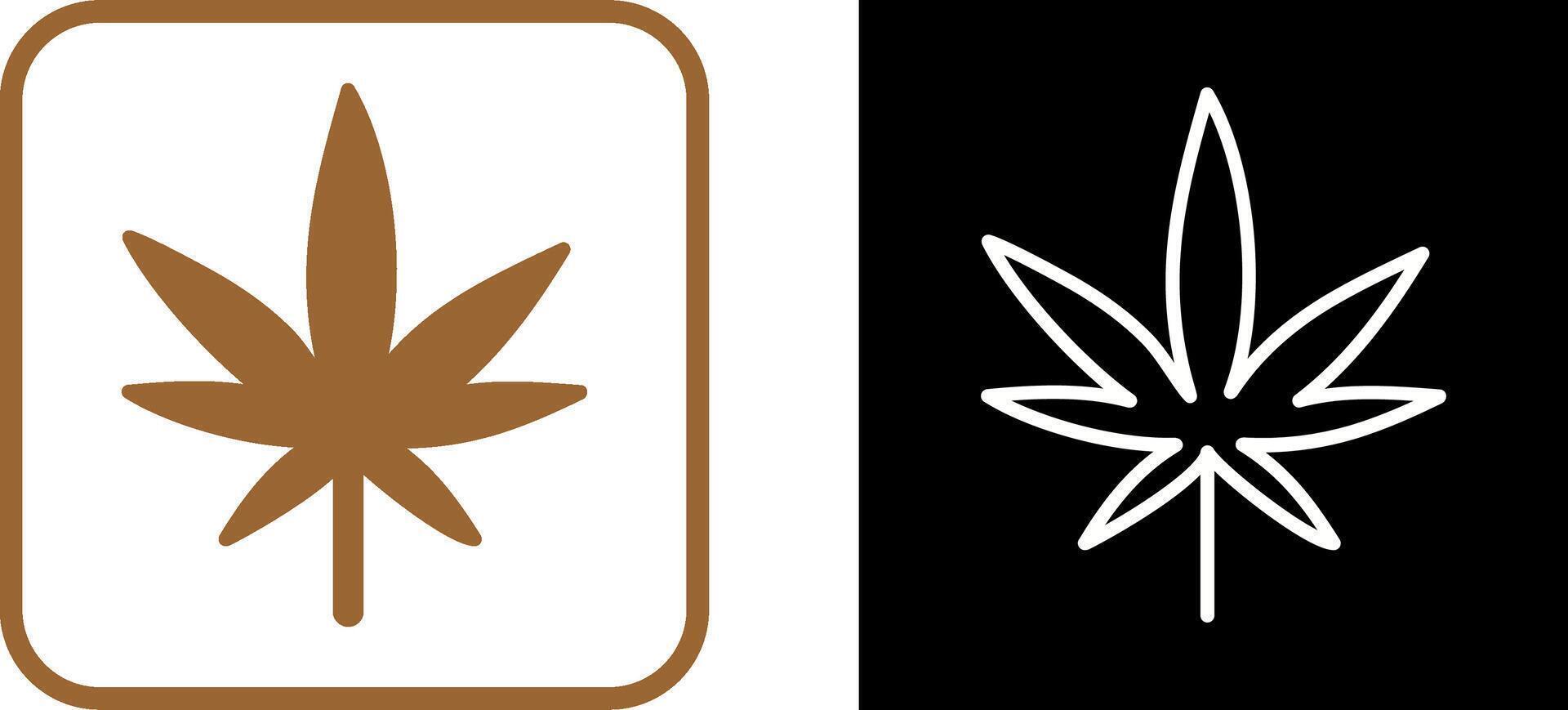 Weed Vector Icon