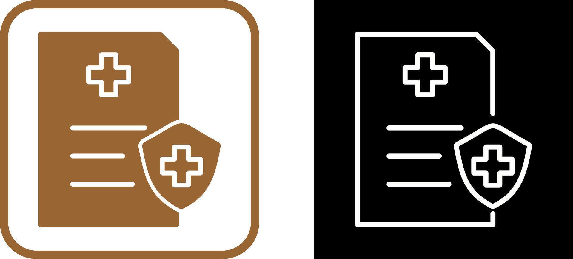 Health Insurance Vector Icon