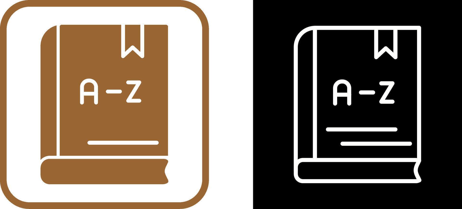 From A To Z Vector Icon