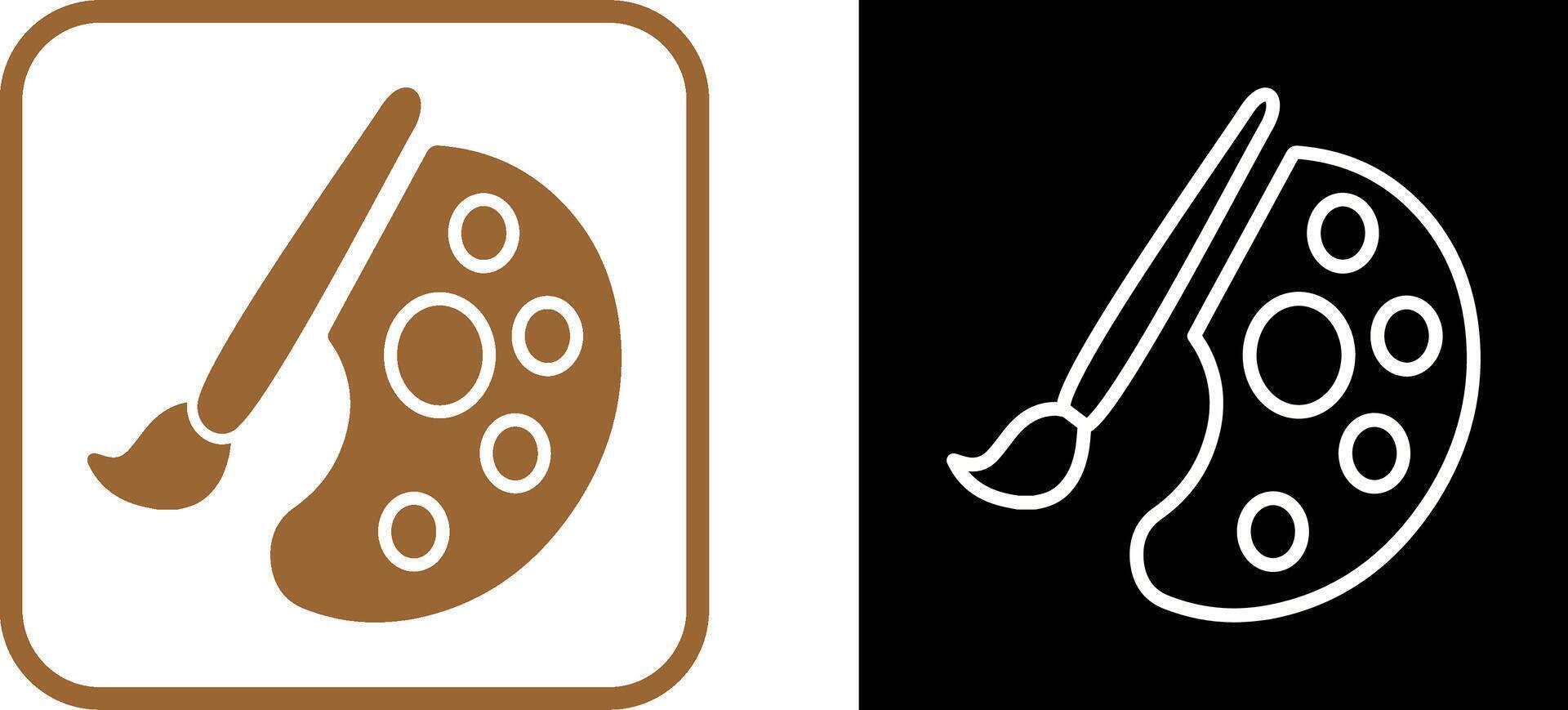 Paint Brush Vector Icon