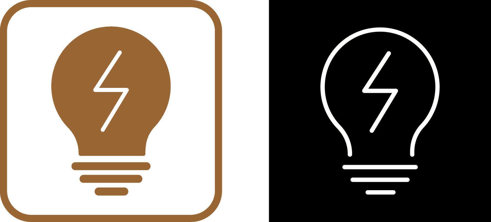 Electricity Vector Icon