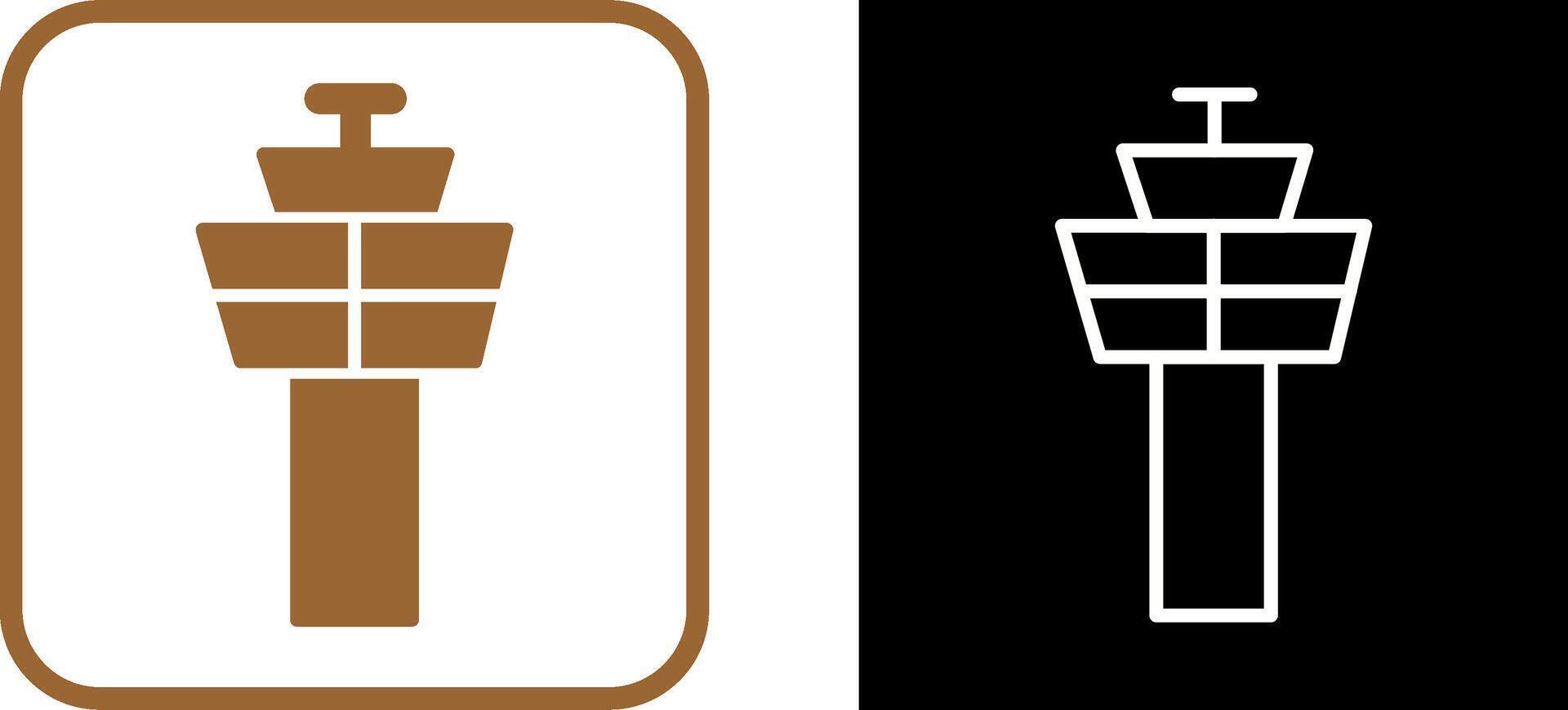 Control Tower Vector Icon