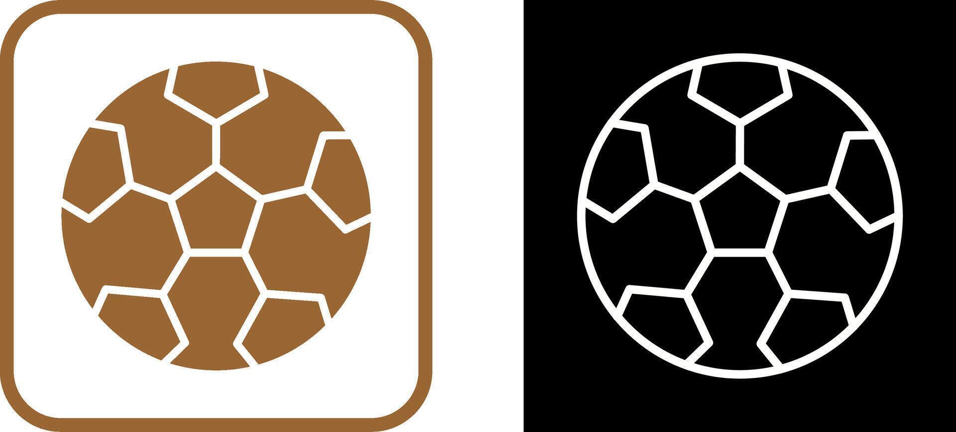 icono de vector de fútbol