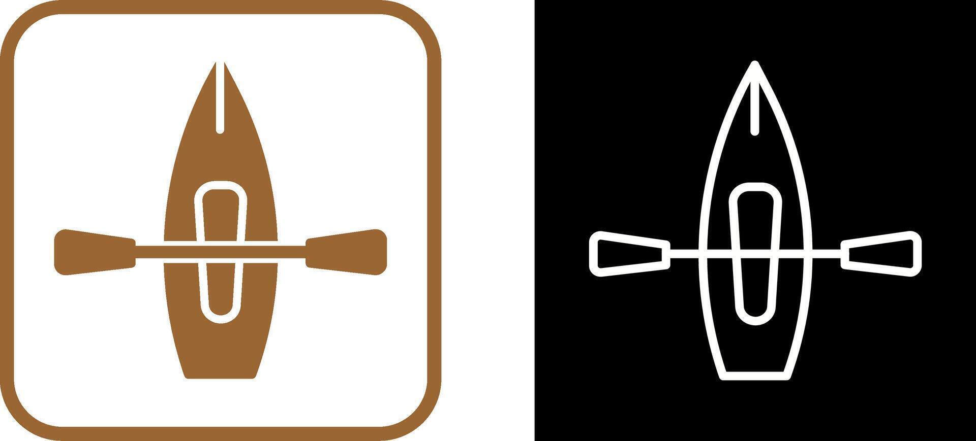 Kayak Vector Icon