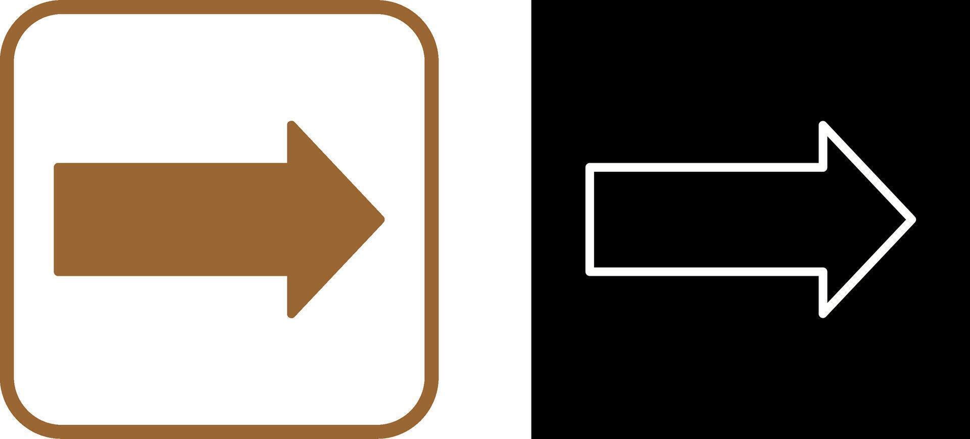 Right Vector Icon