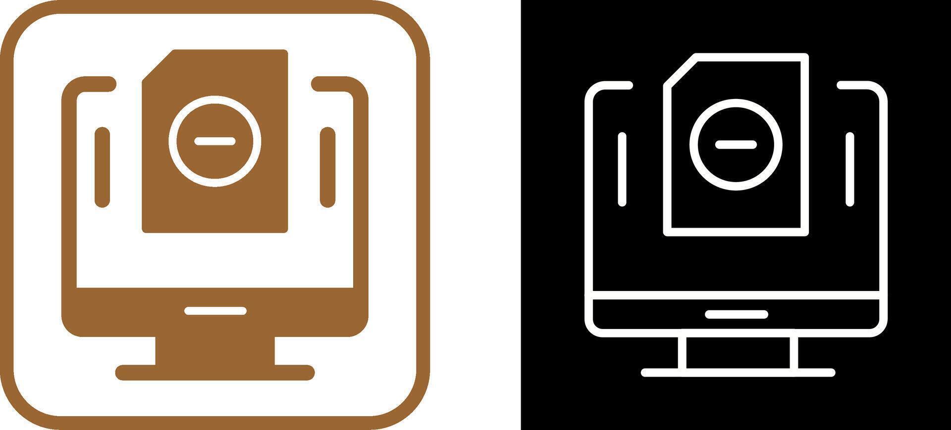 Minus Vector Icon