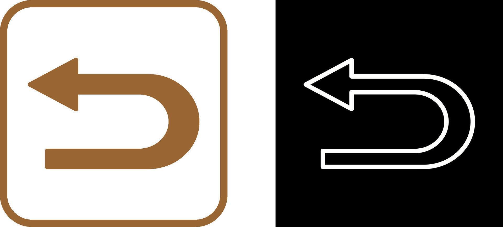 Arrow Back Vector Icon
