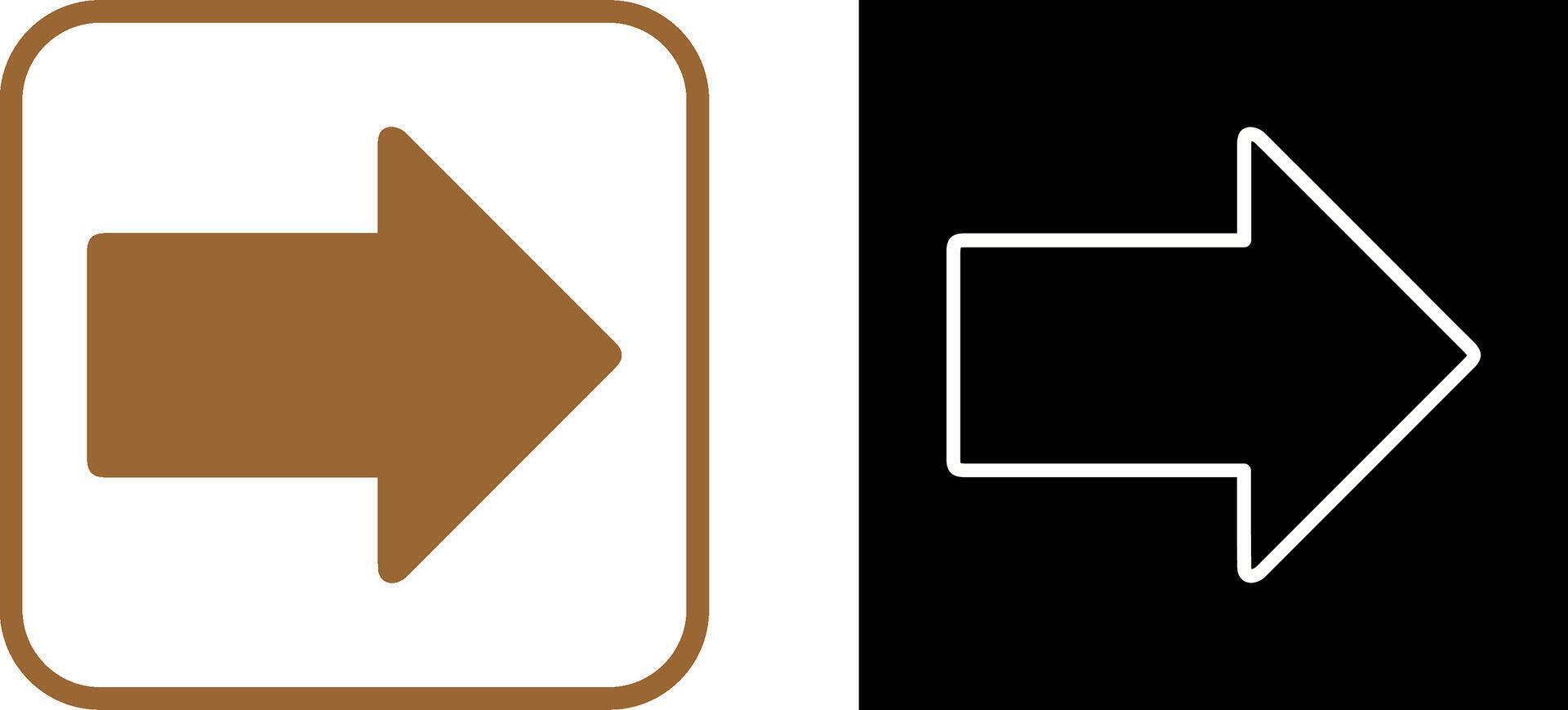 Right Vector Icon