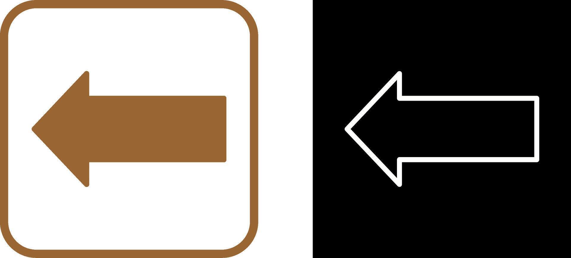 Left Vector Icon