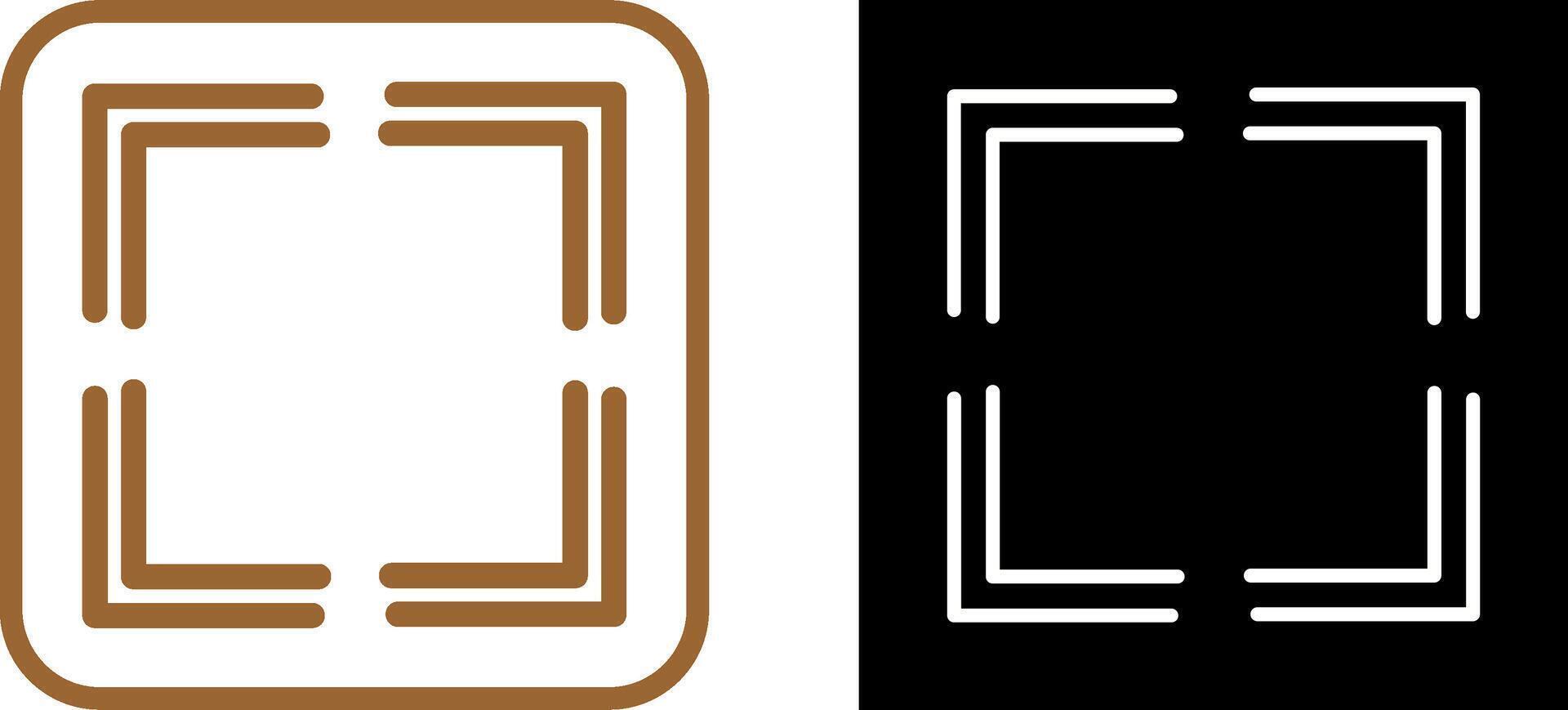 Full Screen Vector Icon