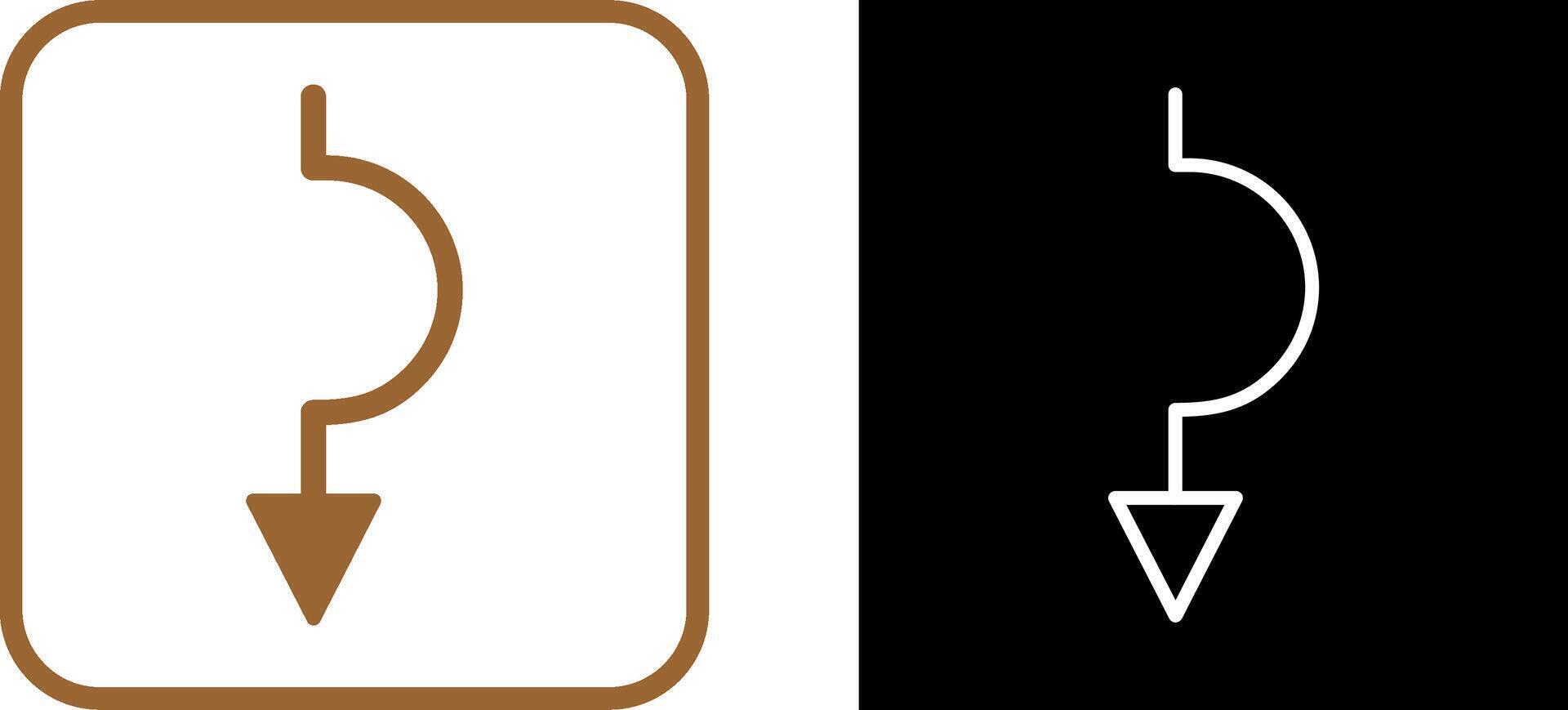 Arrow down Vector Icon