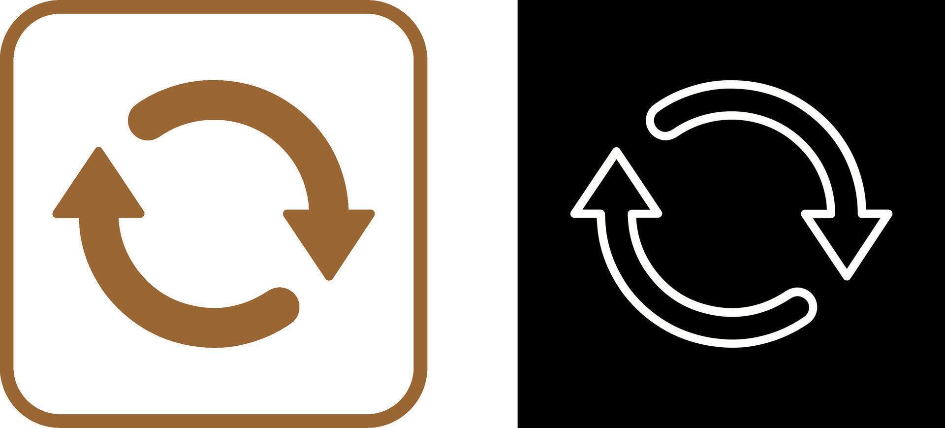 Sync Vector Icon