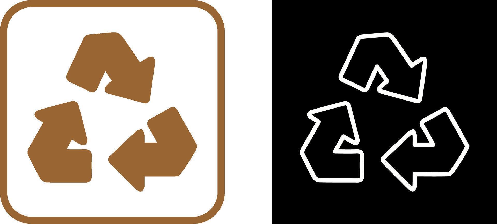 Recycle Arrow Vector Icon