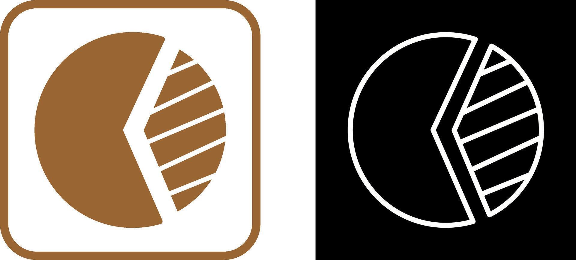 Pie Chart Vector Icon