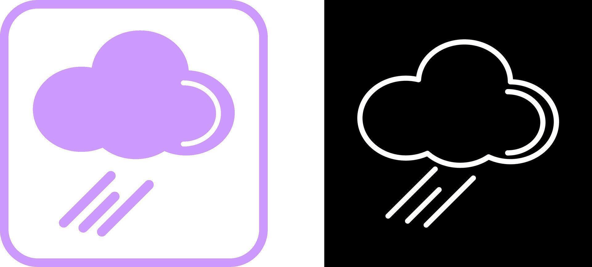Rain Vector Icon