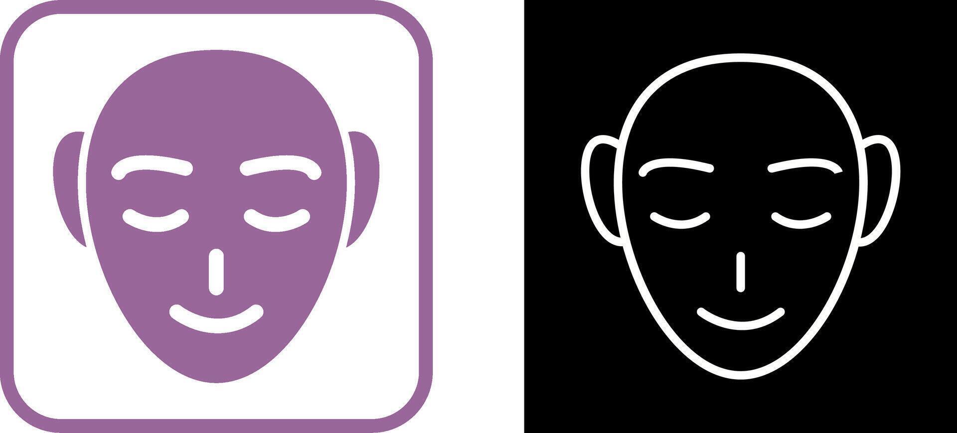 Human Face Vector Icon