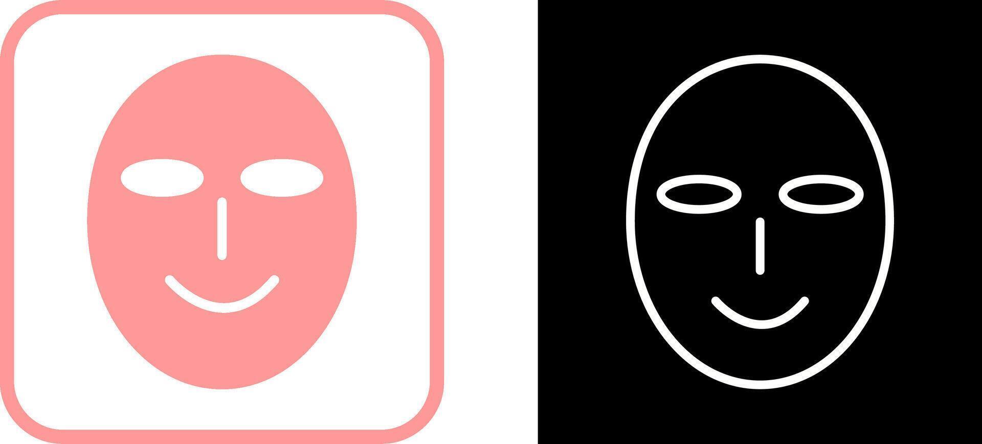 Ancient Face Mask Vector Icon