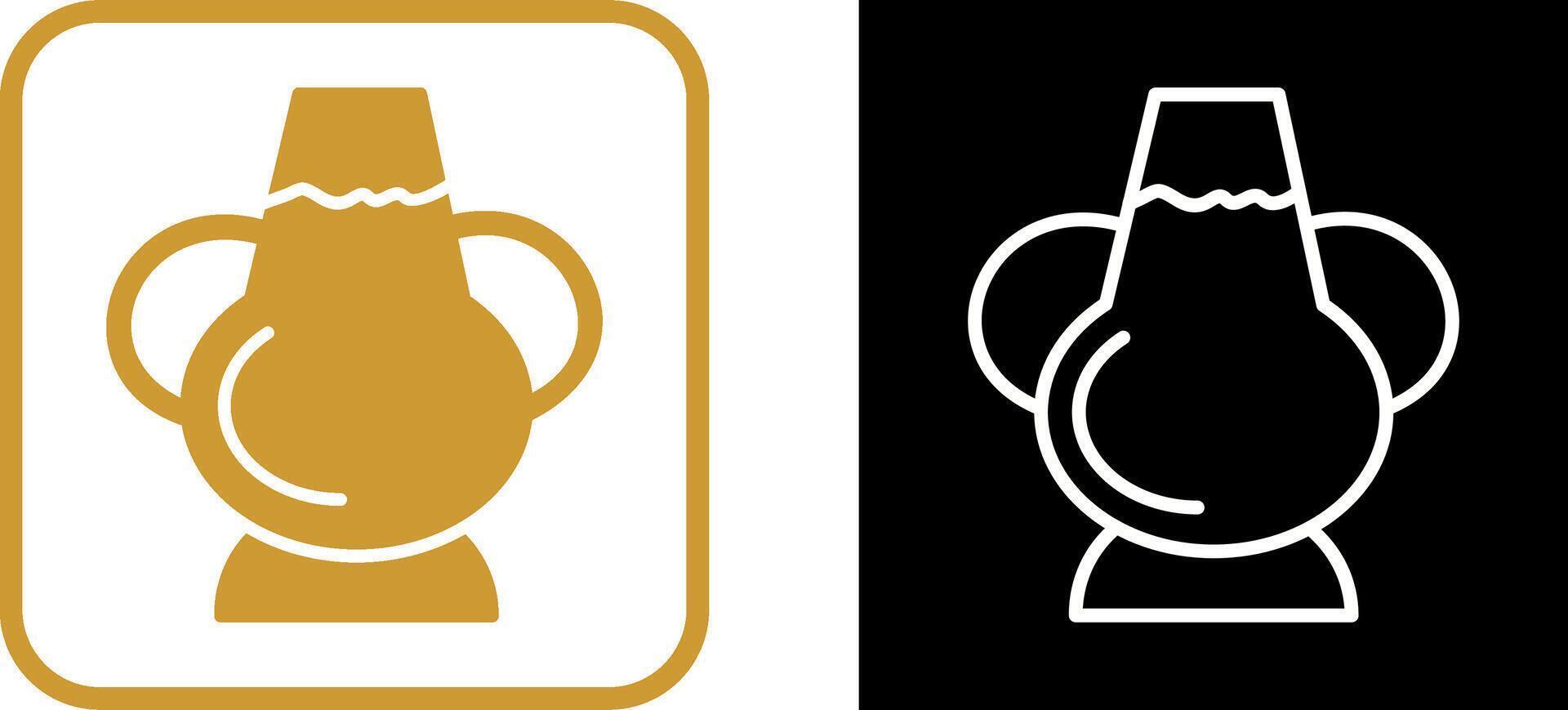 Antique Jar Vector Icon