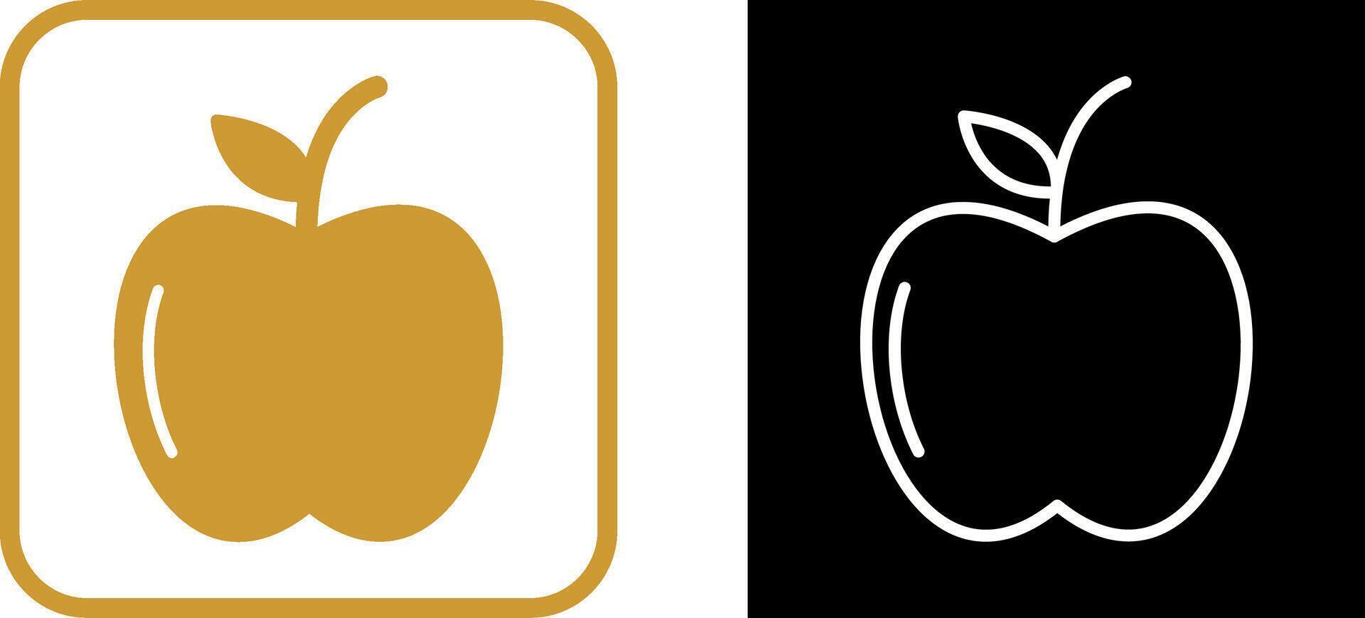 Apples Vector Icon