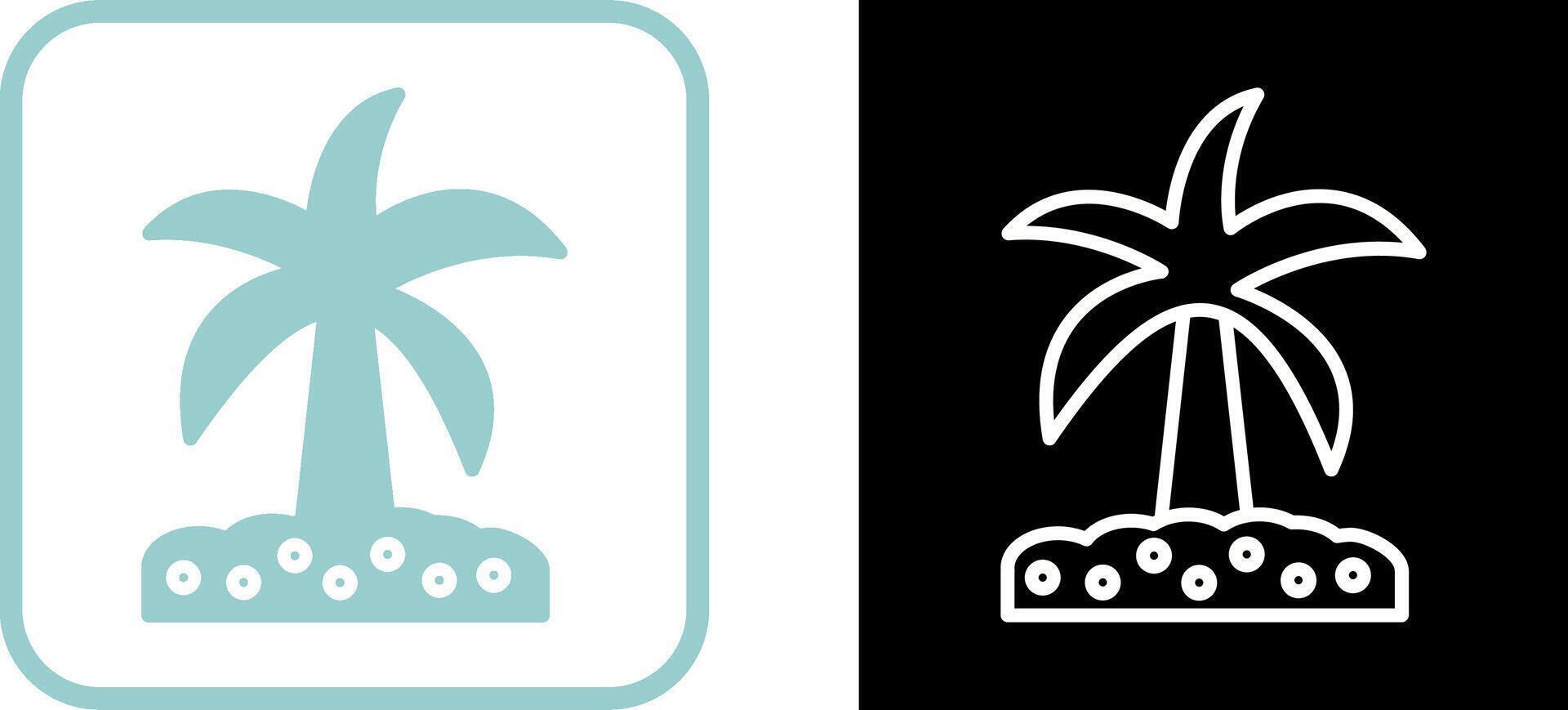 Coconut trees Vector Icon