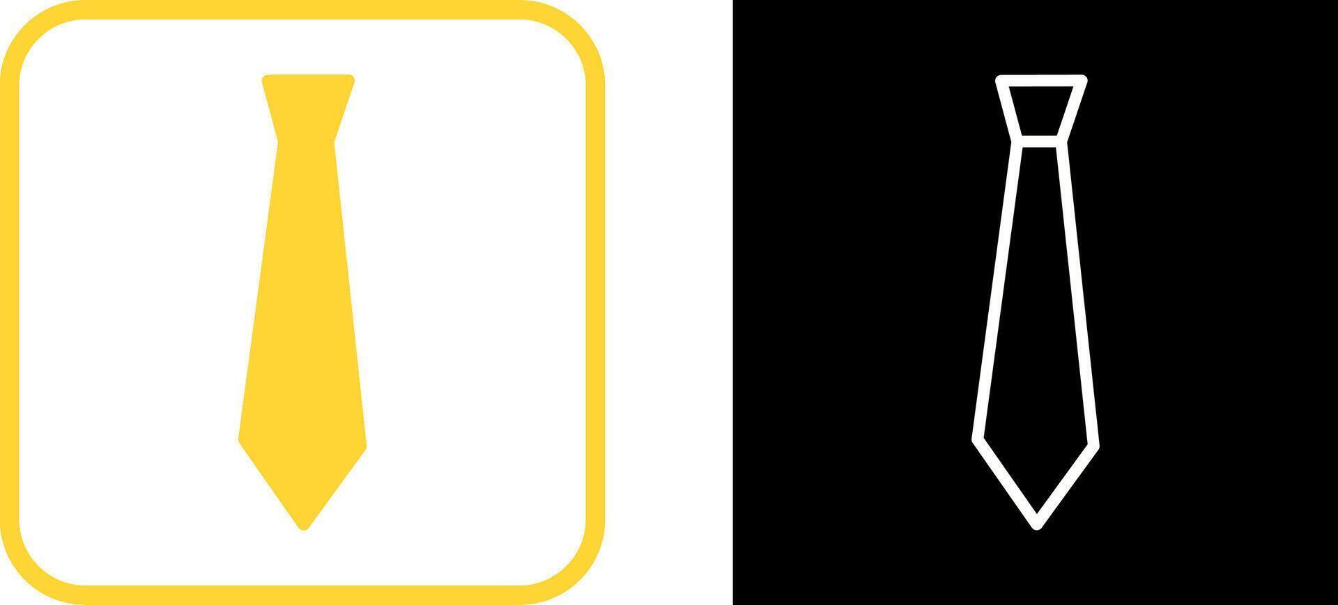 Tie Vector Icon