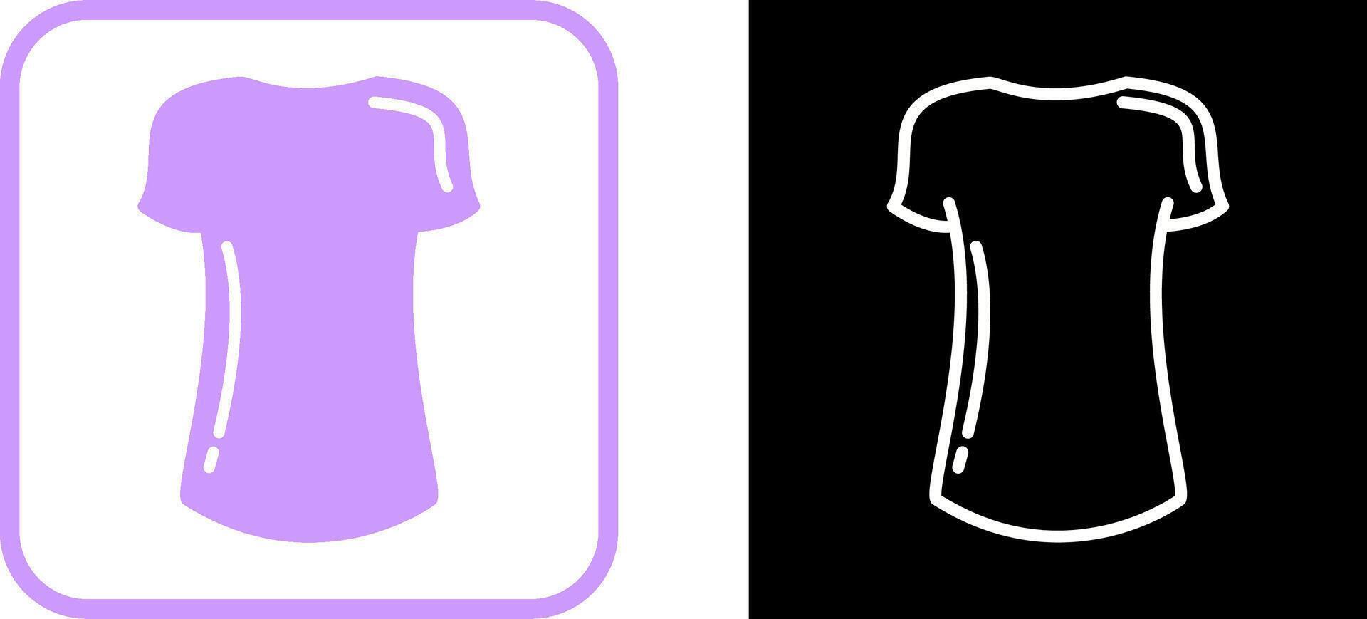 Ladies Shirt Vector Icon