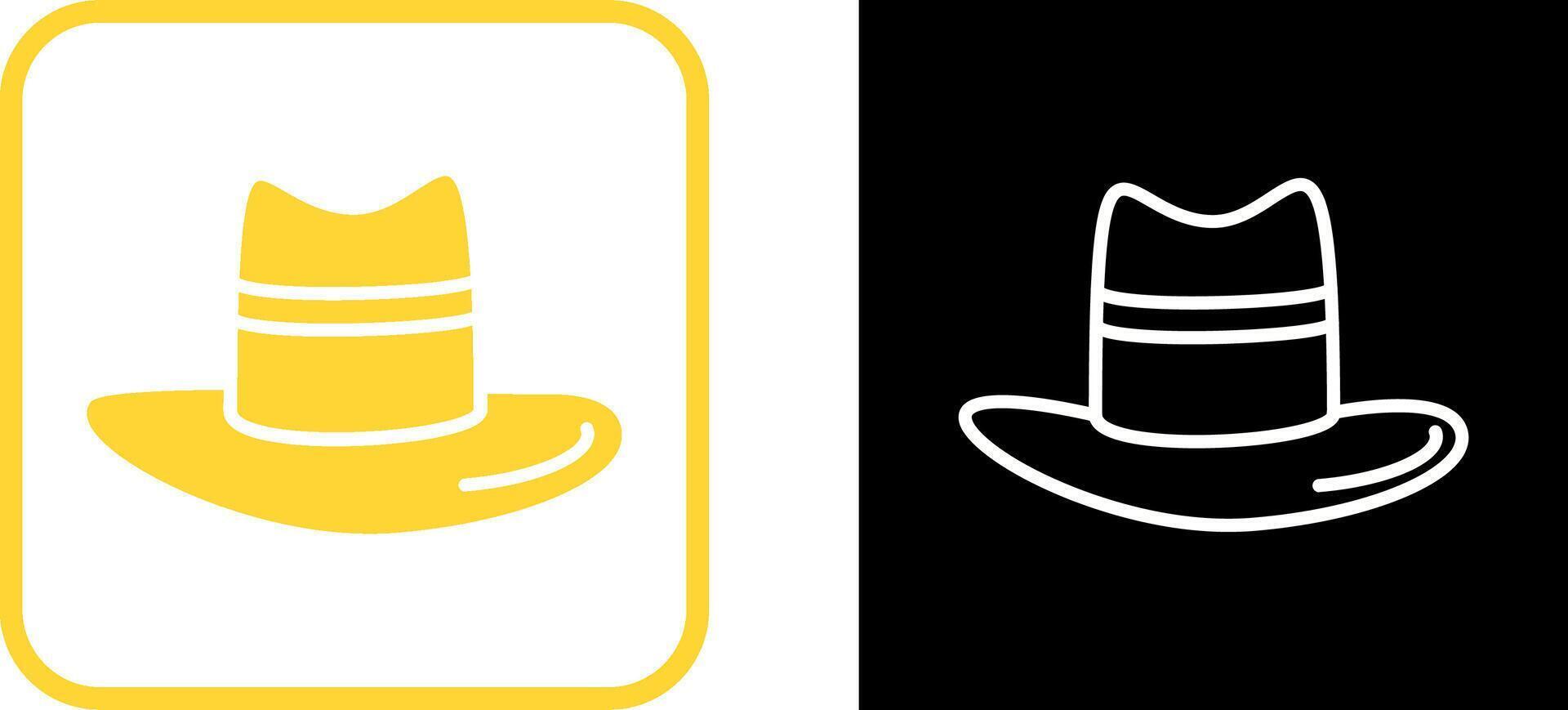 Mens Hat Vector Icon