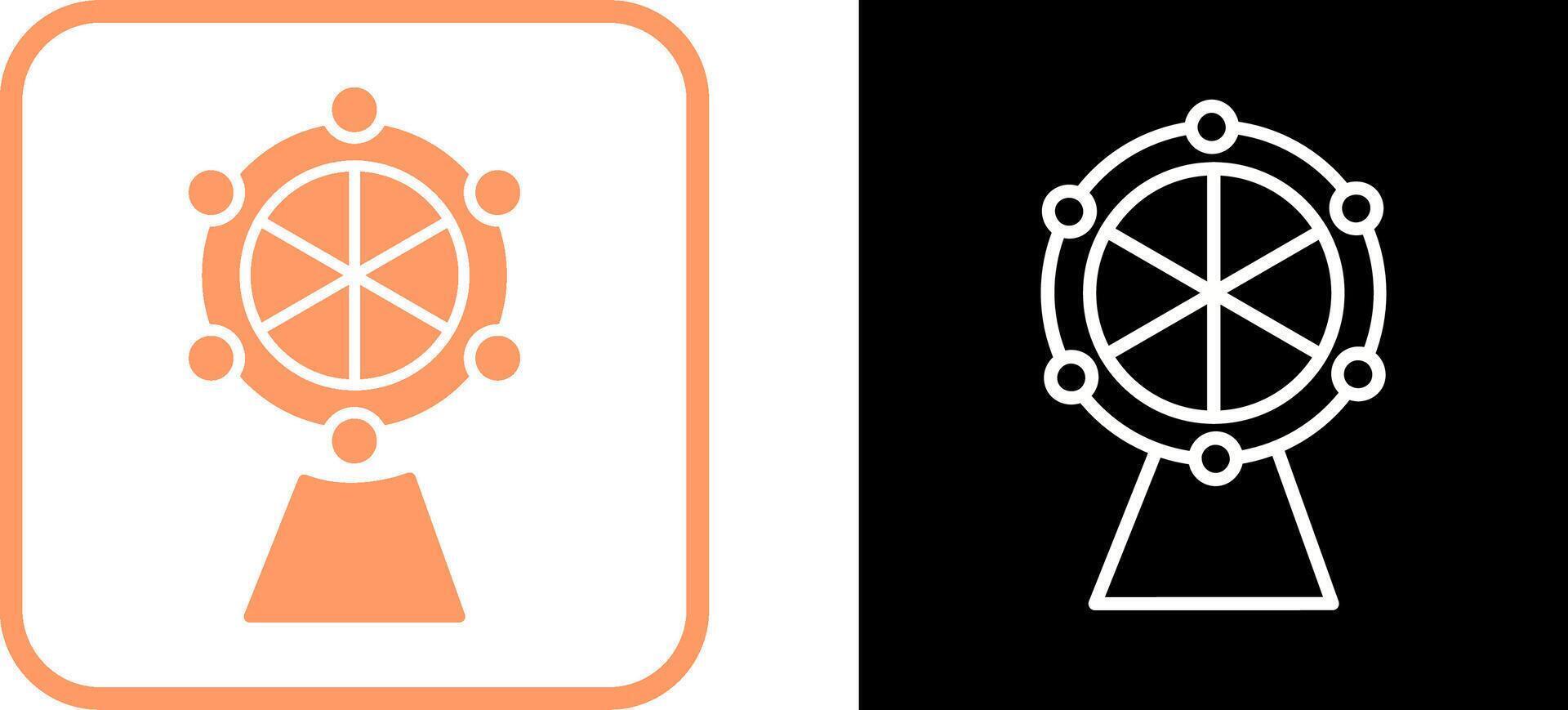 Ferris Wheel Vector Icon