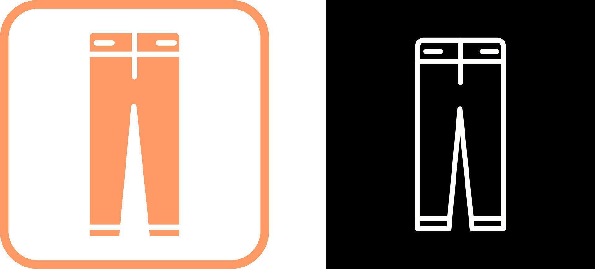 Mens Pants Vector Icon
