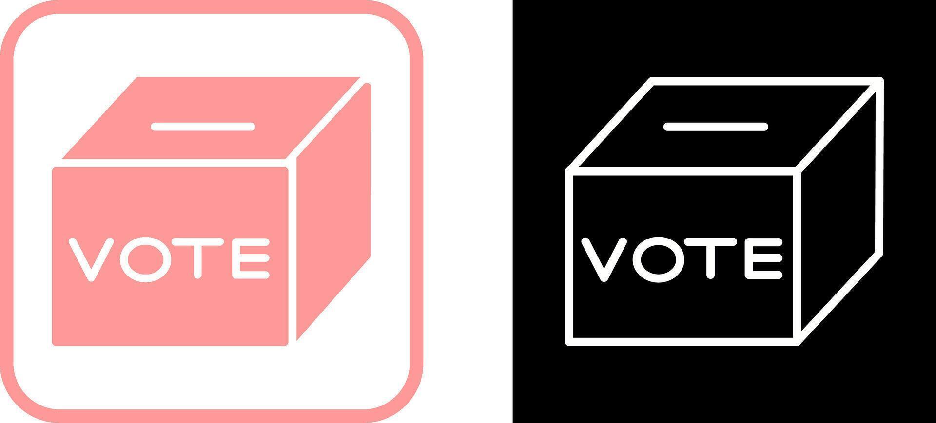 Ballot Box Vector Icon