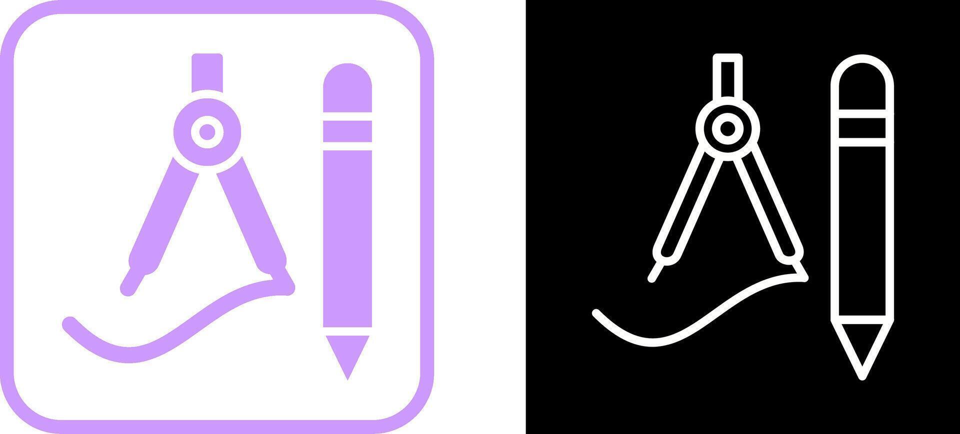 Drawing Tools Vector Icon