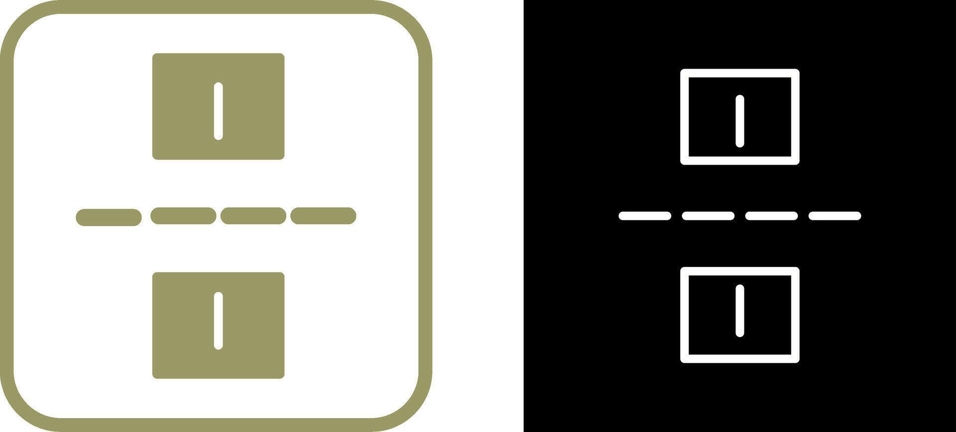 Linked Road Vector Icon