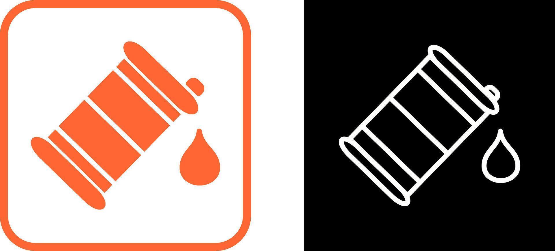 Oil Barrel Vector Icon