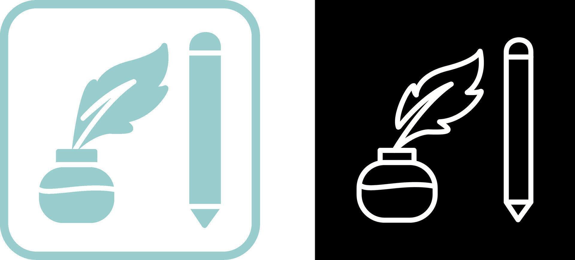 Writing Equipment Vector Icon
