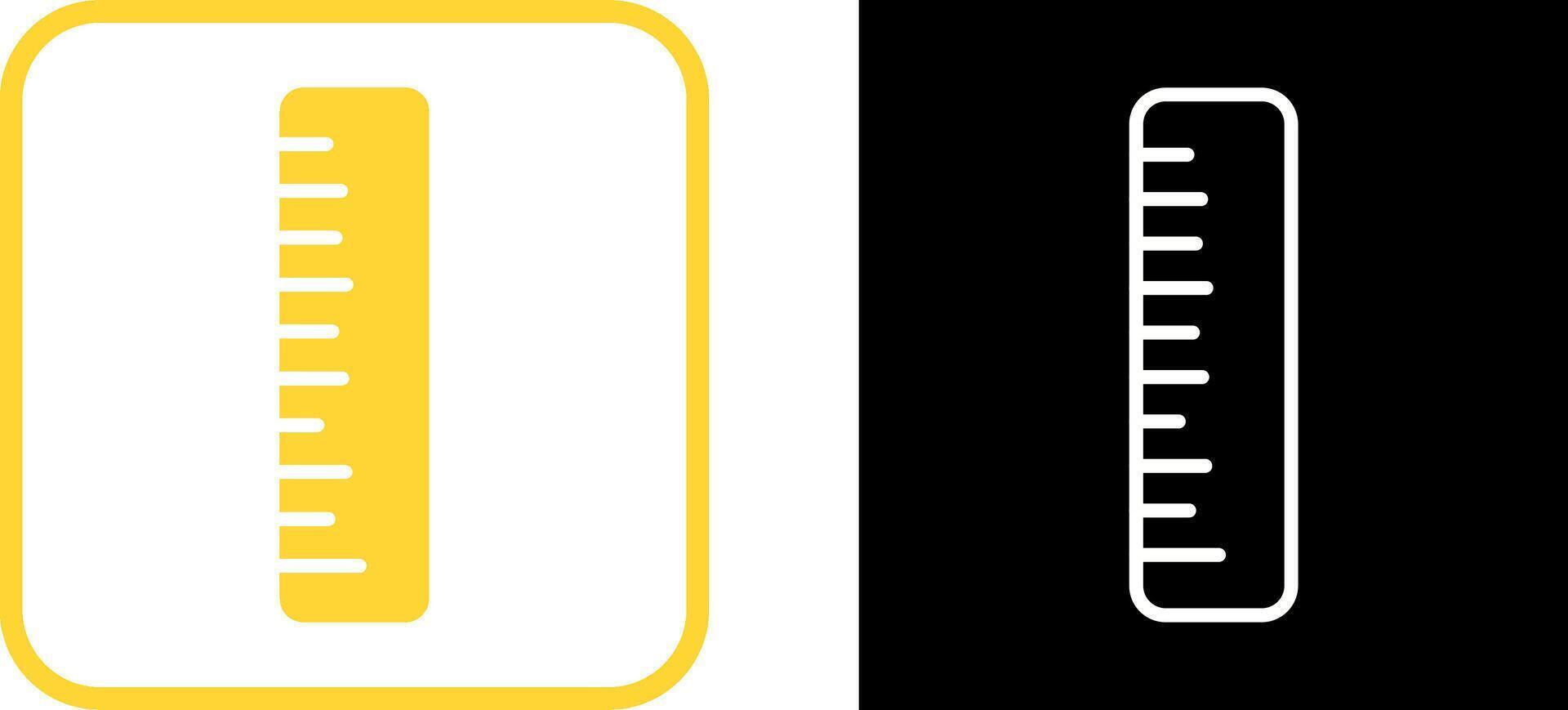 Ruler Vector Icon