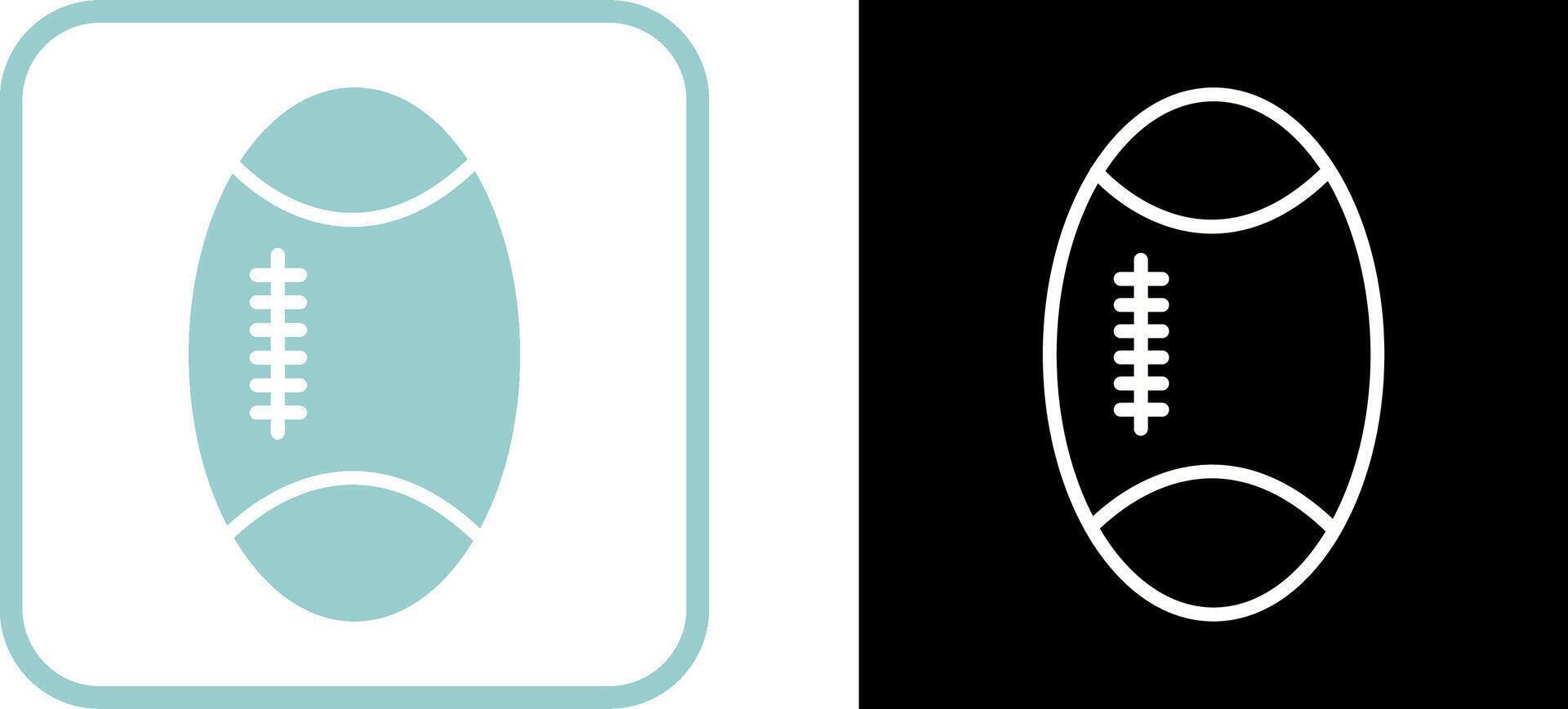 Rugby Vector Icon