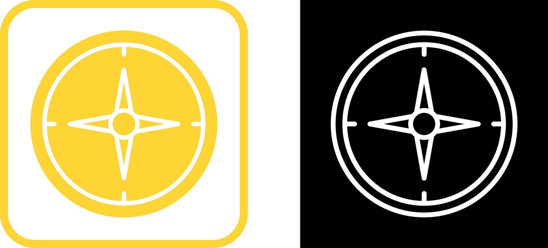 Compass Vector Icon