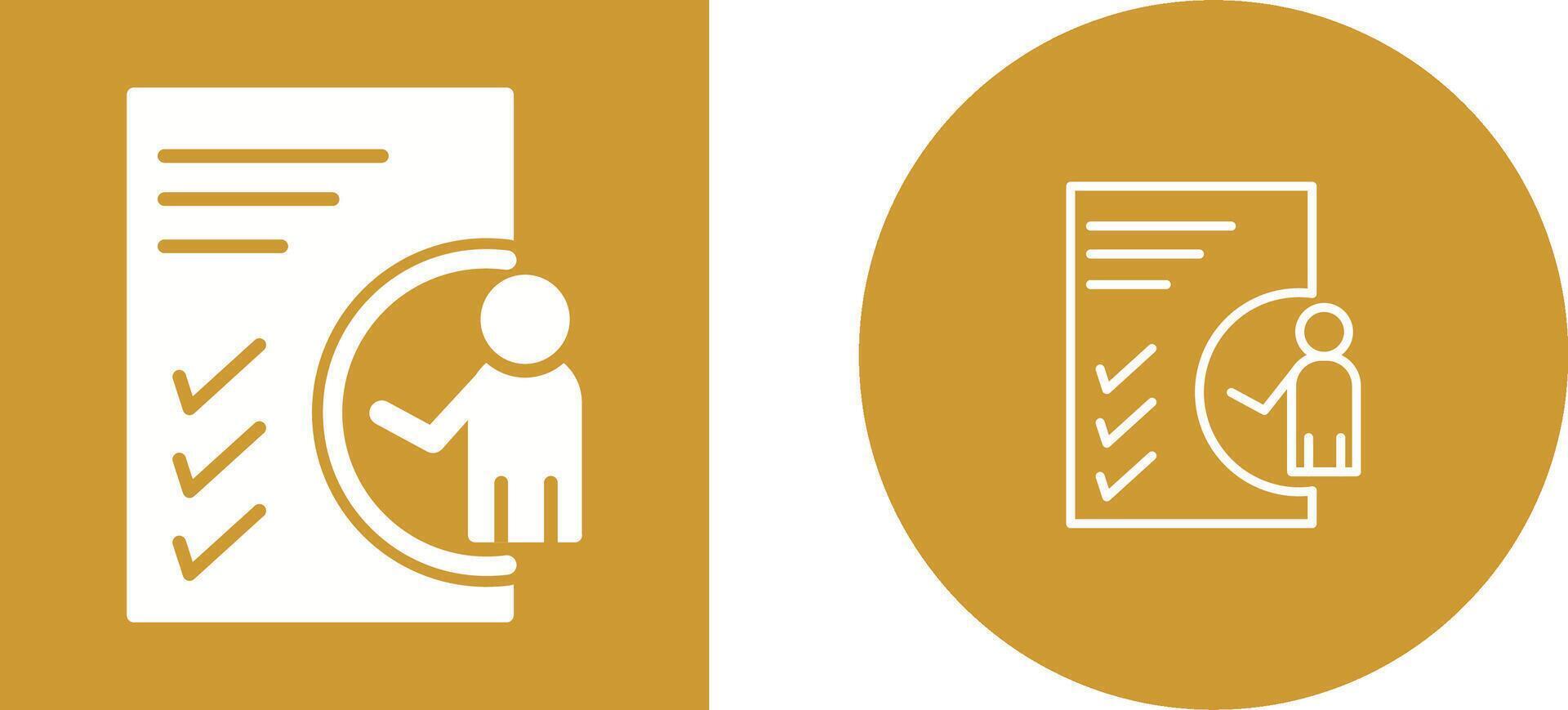 Checklist Vector Icon