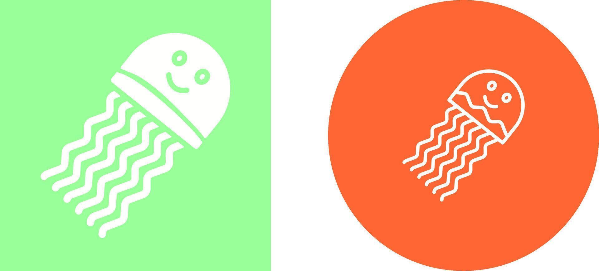 Jellyfish Vector Icon