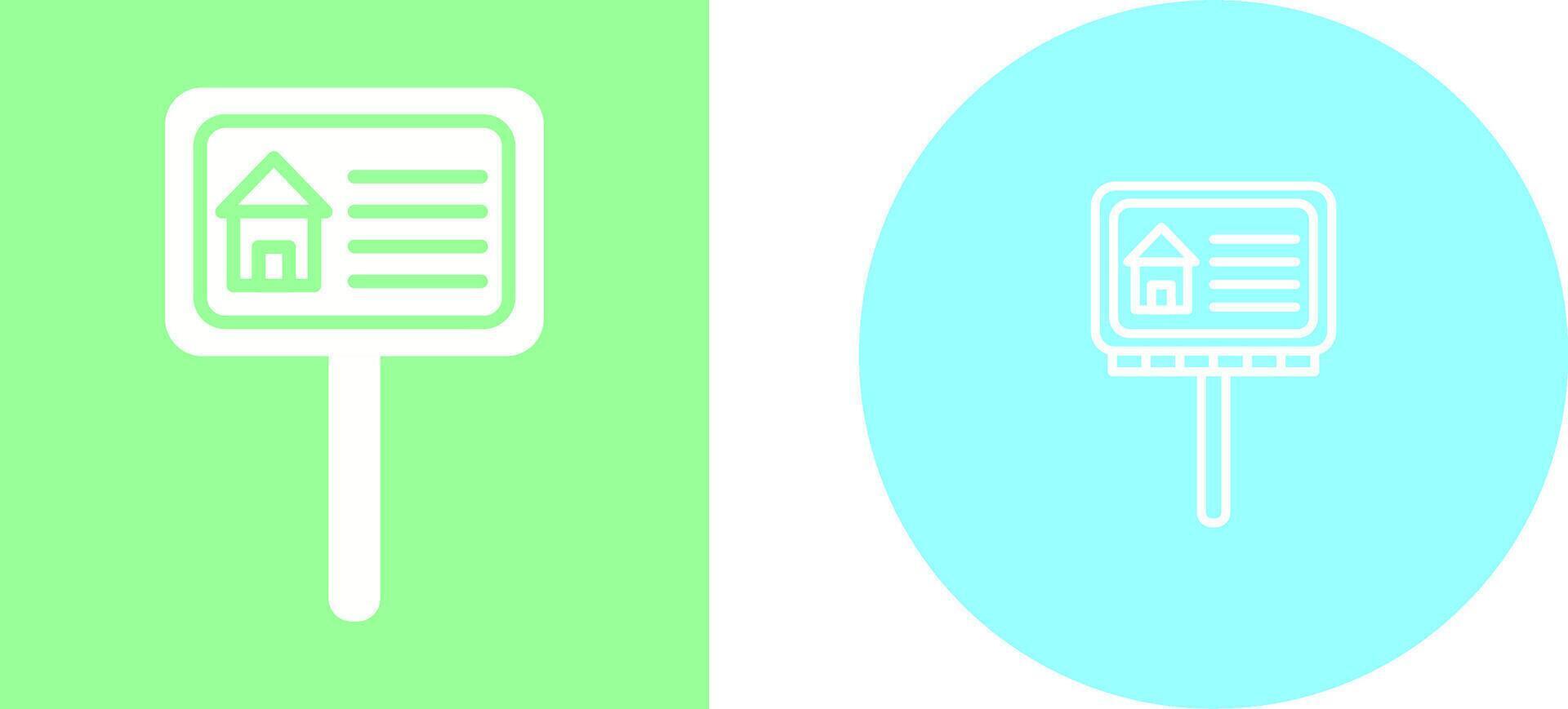 Billboard Vector Icon
