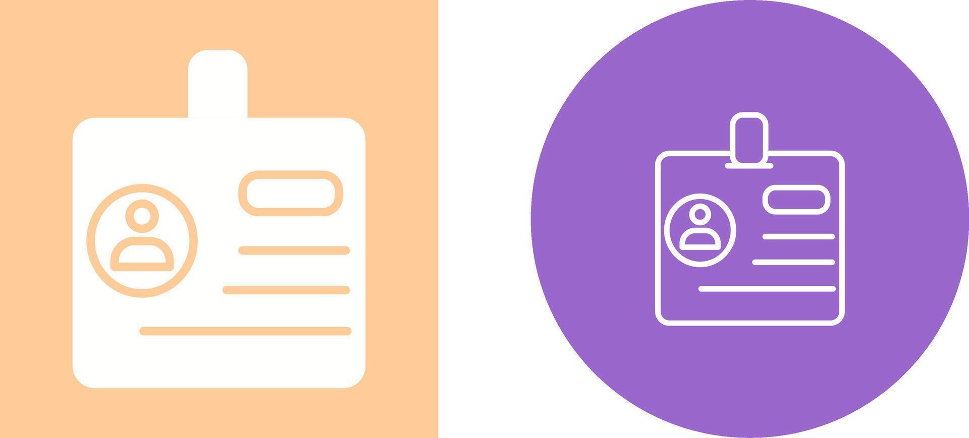 Identification Vector Icon
