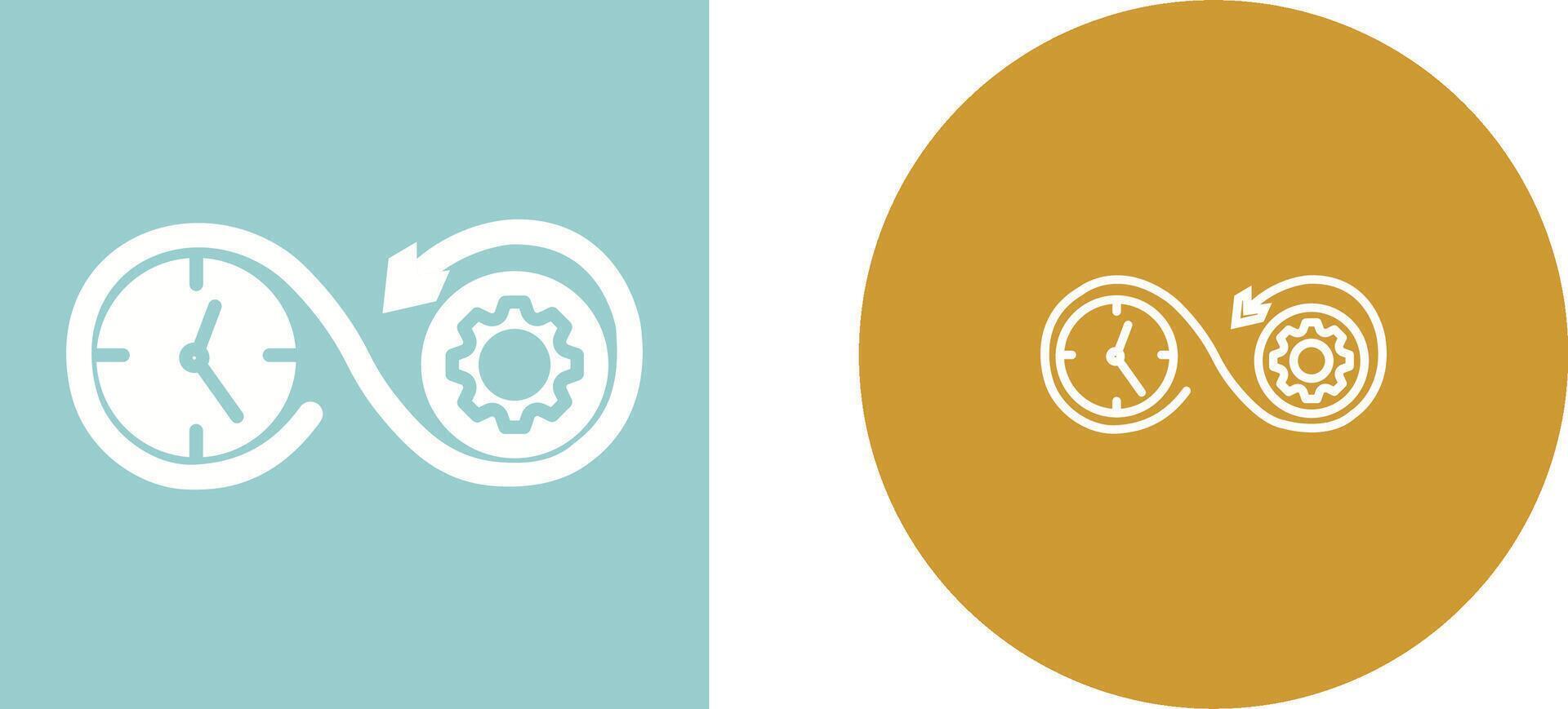 Time Optimization Vector Icon