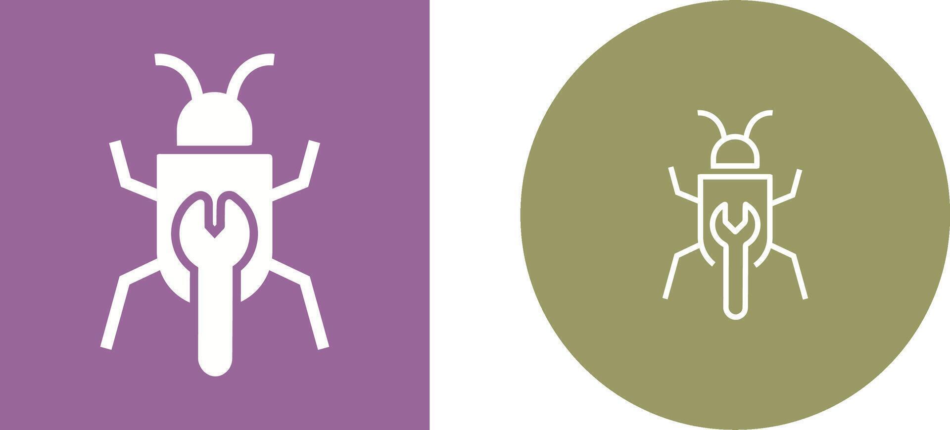 Bug Fixing Vector Icon