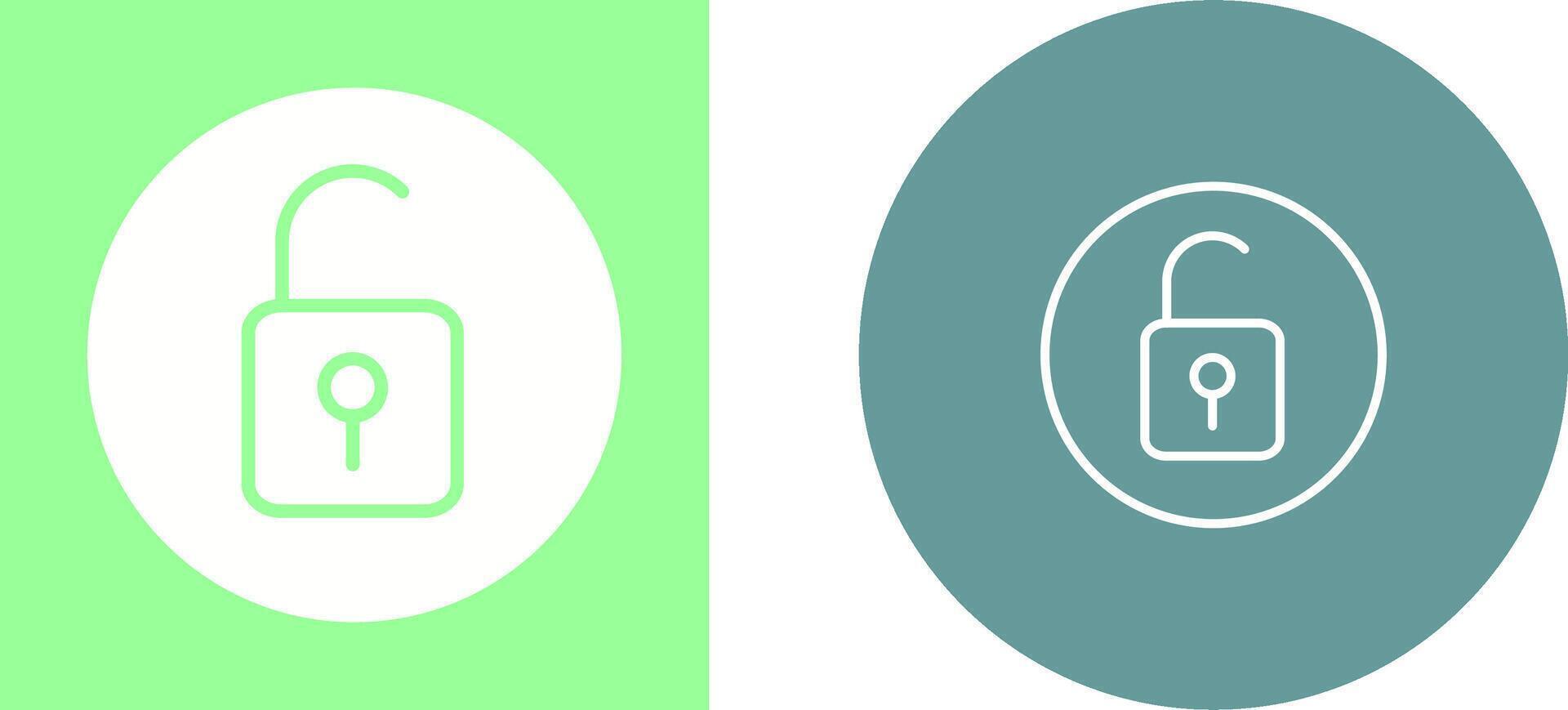 Open Lock Vector Icon