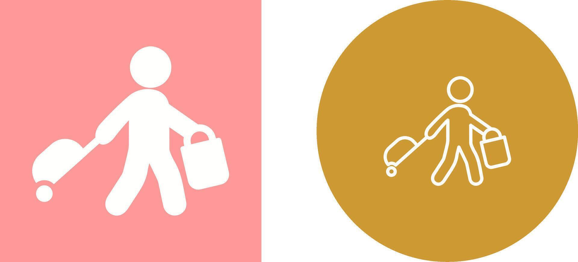 Carrying Bag Vector Icon