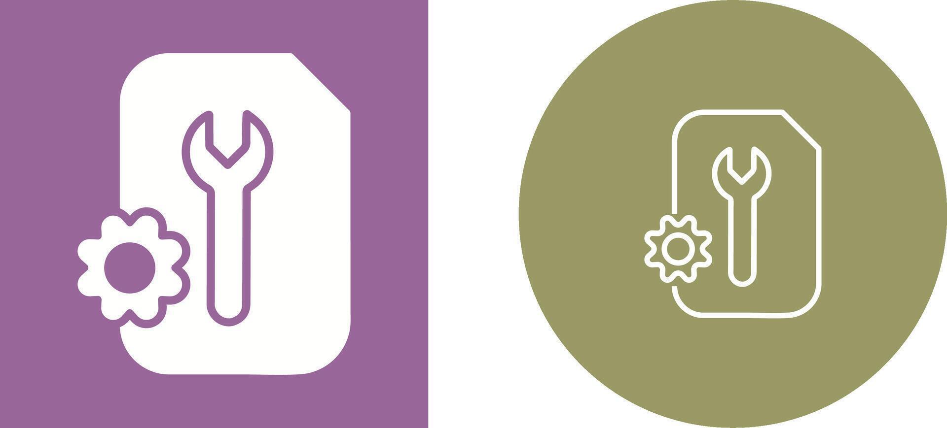 Configuration Vector Icon